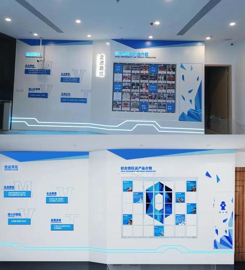 网络公司文化墙如何设计更具科技感?